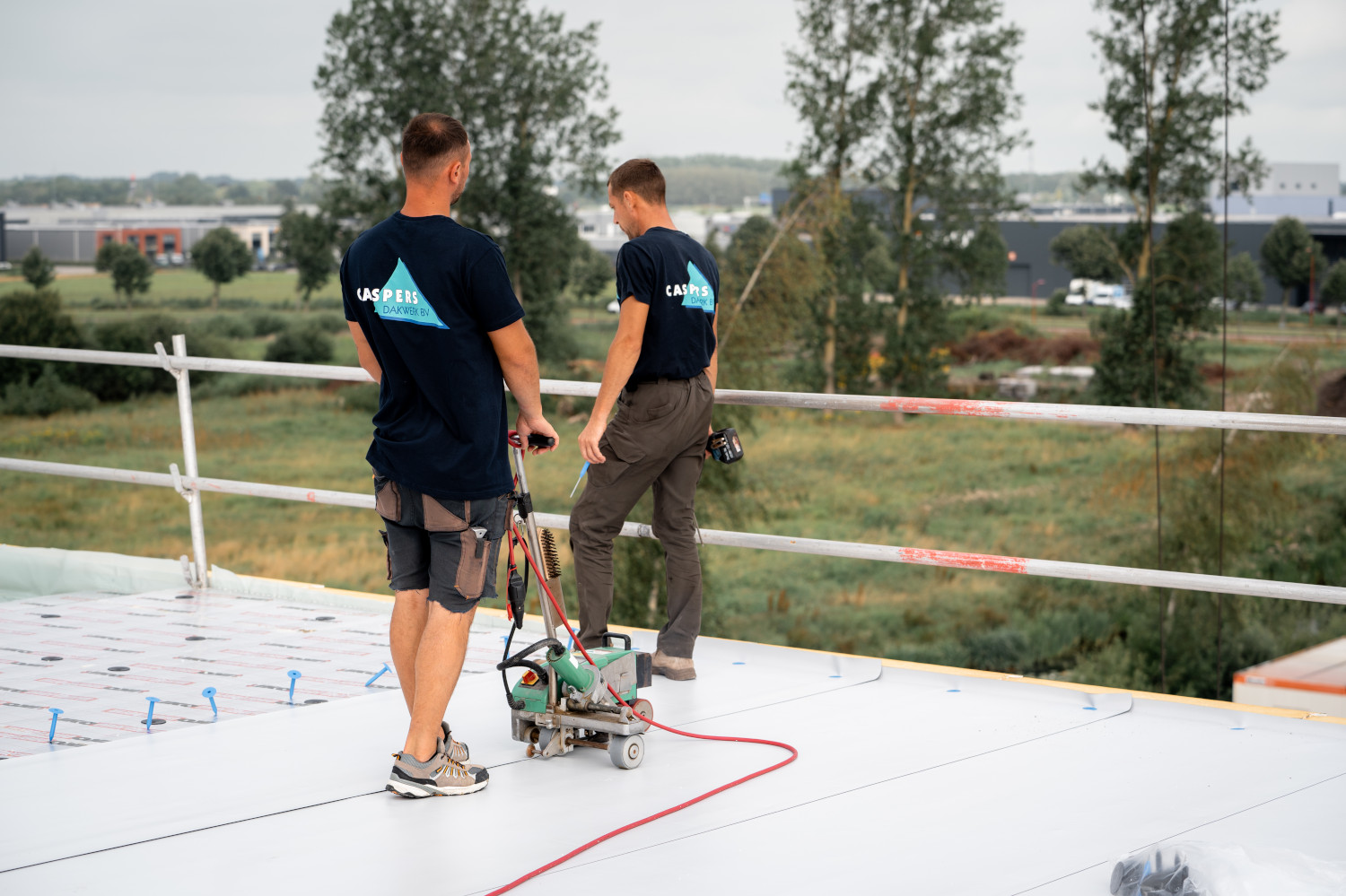 Caspers Dakwerk op locatie